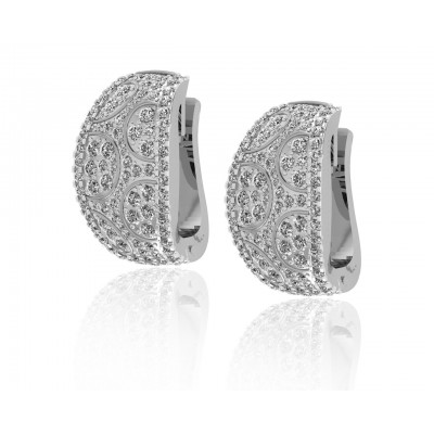 Elina Diamond Hoops